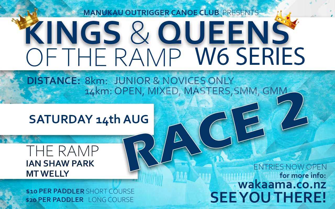 Entries Open: Manukau Kings & Queens of the Ramp W6 Series, Race 2